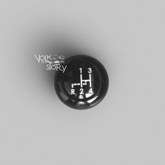 SHIFTER KNOB BLACK WITH DIAGRAM 12 MM