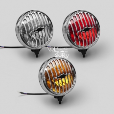 6" SPOT LIGHT WITH 356 GRILLE MK2 | AMBER GLASS